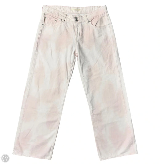 Jeans Wide Leg By Levis In Pink, Size: 14