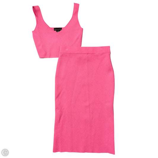 Skirt Set 2pc By House Of Harlow In Pink, Size: Xs