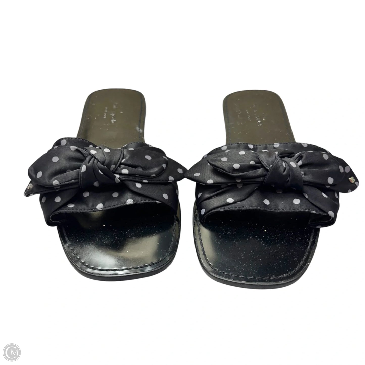 Sandals Designer By Kate Spade In Black, Size: 10.5
