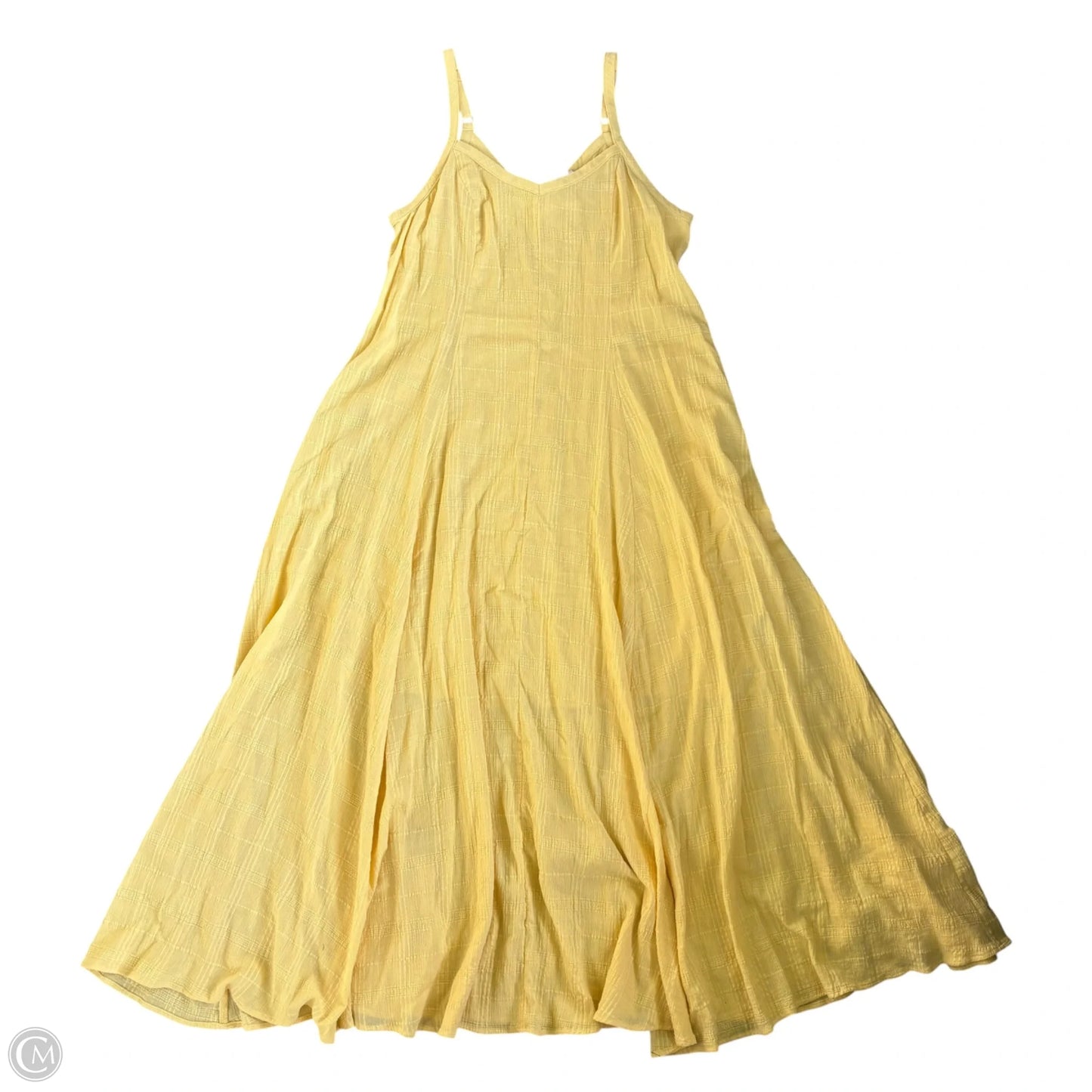 Dress Casual Maxi By Torrid In Yellow, Size: 1x