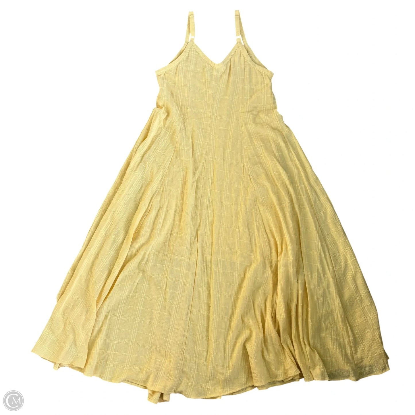Dress Casual Maxi By Torrid In Yellow, Size: 1x