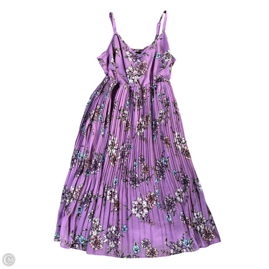 Dress Casual Midi By Torrid In Floral Print, Size: 1x