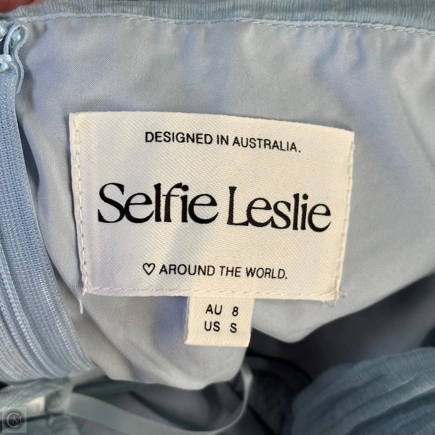 Dress Casual Midi By Selfie Leslie In Blue, Size: S
