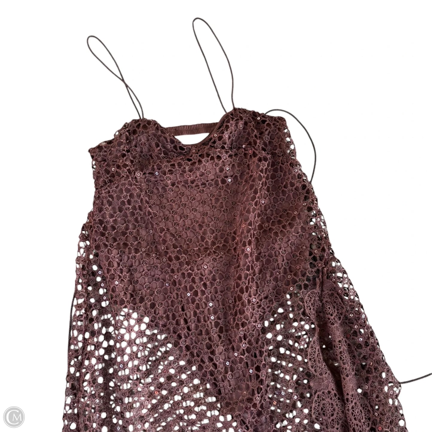 Dress Casual Maxi By Free People In Brown, Size: S