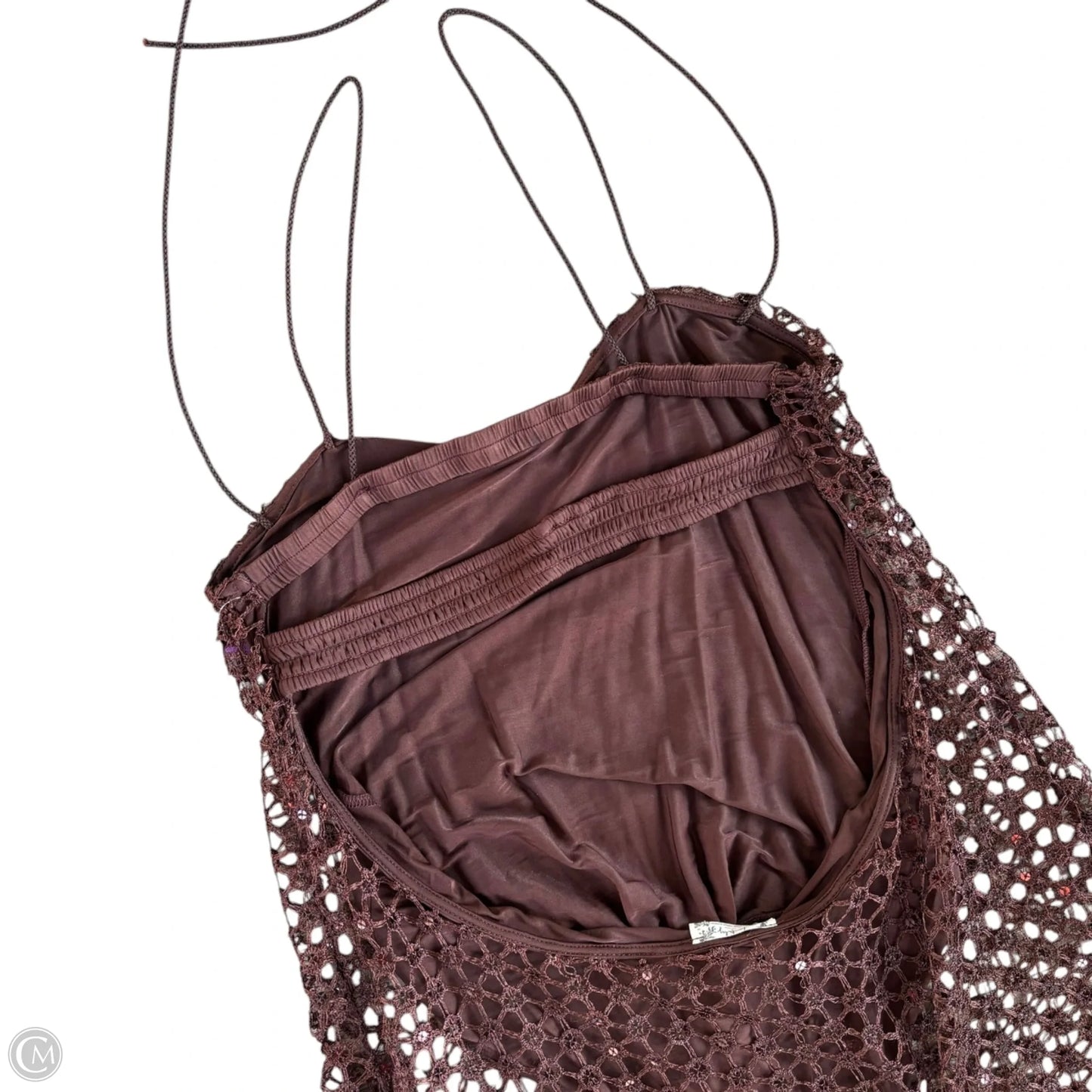Dress Casual Maxi By Free People In Brown, Size: S