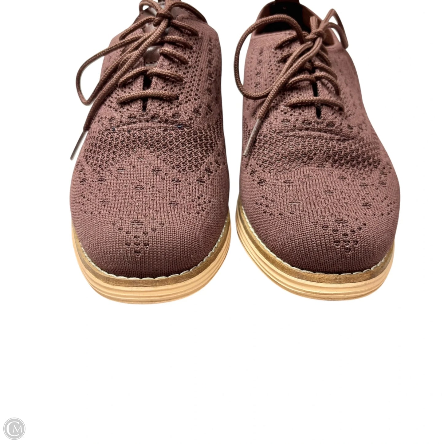 Shoes Flats By Cole-haan In Maroon, Size: 7.5