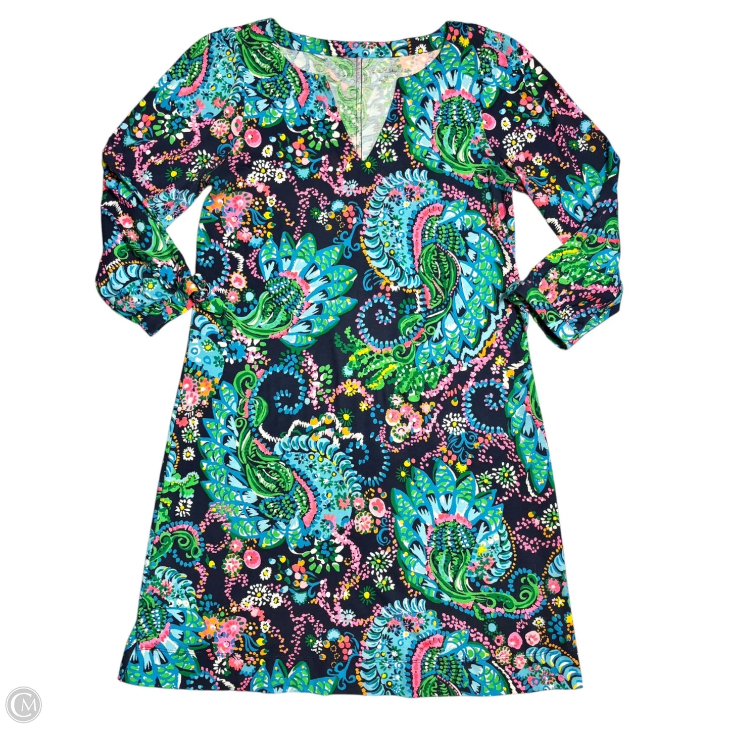 Dress Designer By Lilly Pulitzer In Navy, Size: M
