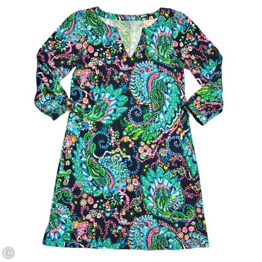 Dress Designer By Lilly Pulitzer In Navy, Size: M