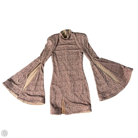 Dress Party Short By Michael Costello In Brown, Size: S