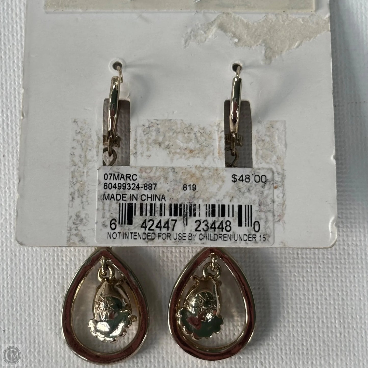 Earrings Statement By Marchesa
