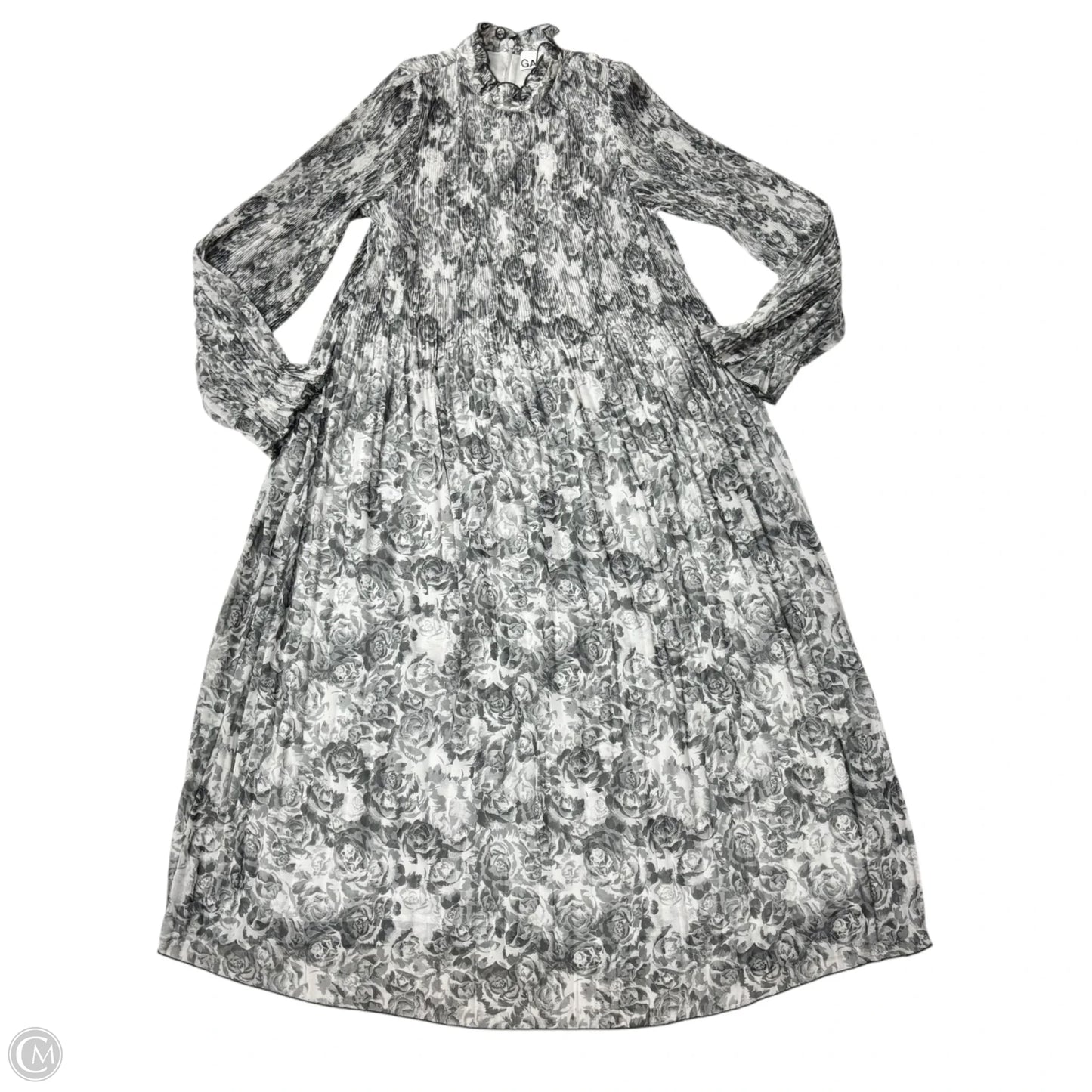 Dress Casual Midi By Ganni In Floral Print, Size: S