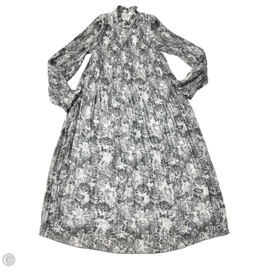 Dress Casual Midi By Ganni In Floral Print, Size: S