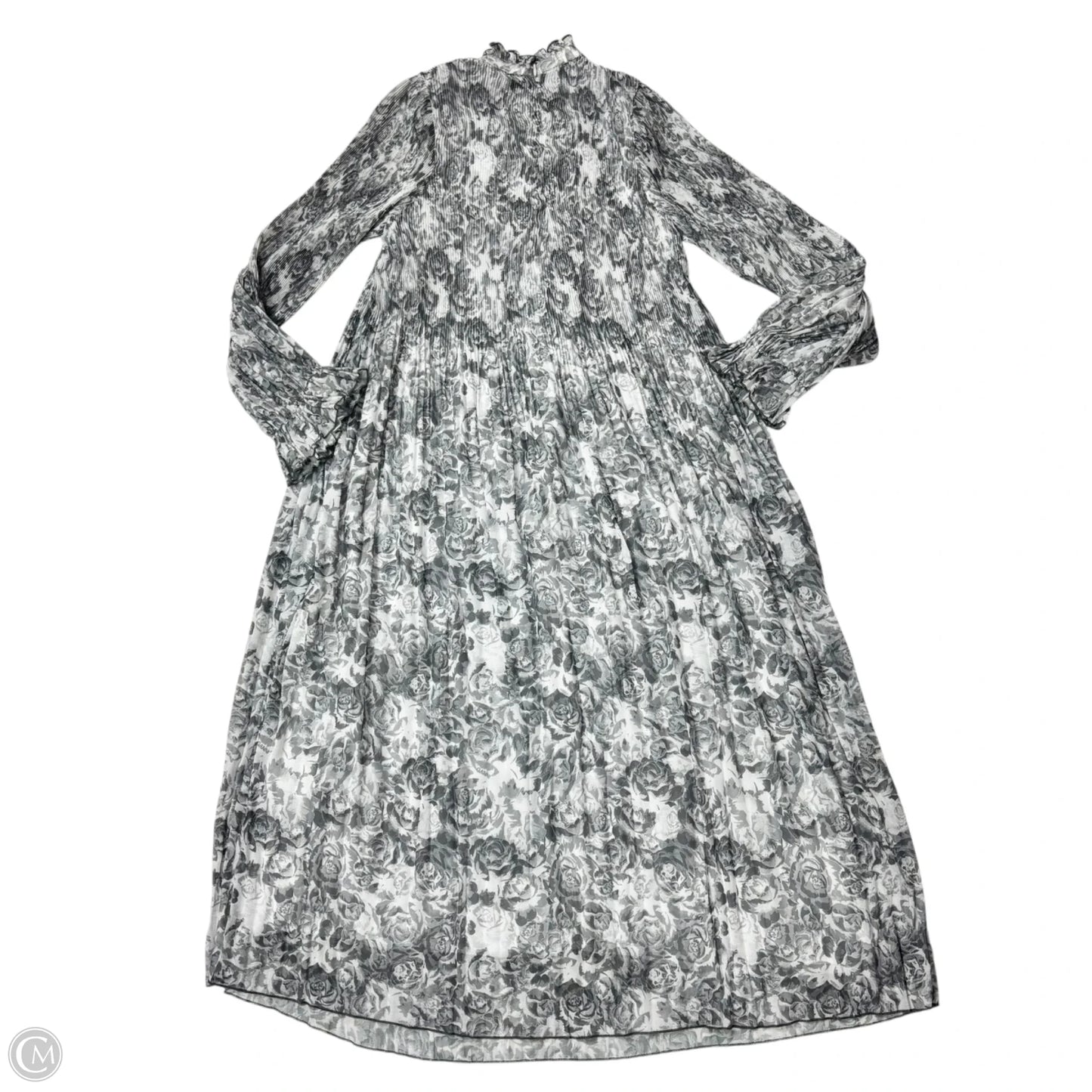 Dress Casual Midi By Ganni In Floral Print, Size: S