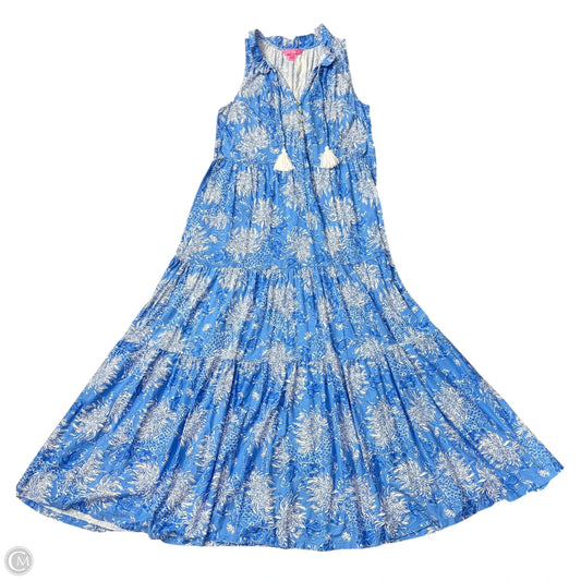 Dress Designer By Lilly Pulitzer In Floral Print, Size: M