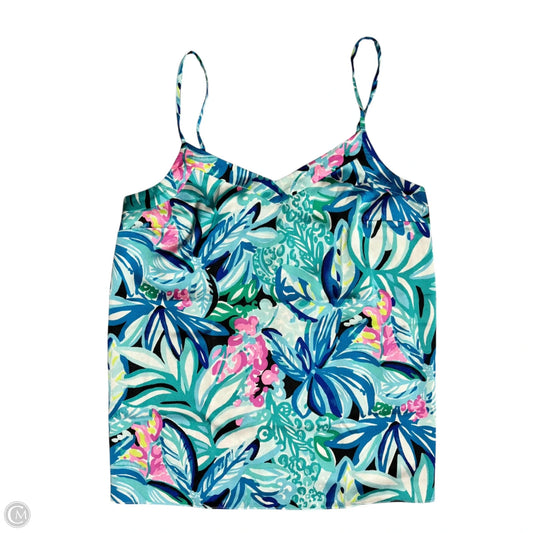 Top Sleeveless Designer By Lilly Pulitzer In Blue, Size: Xs