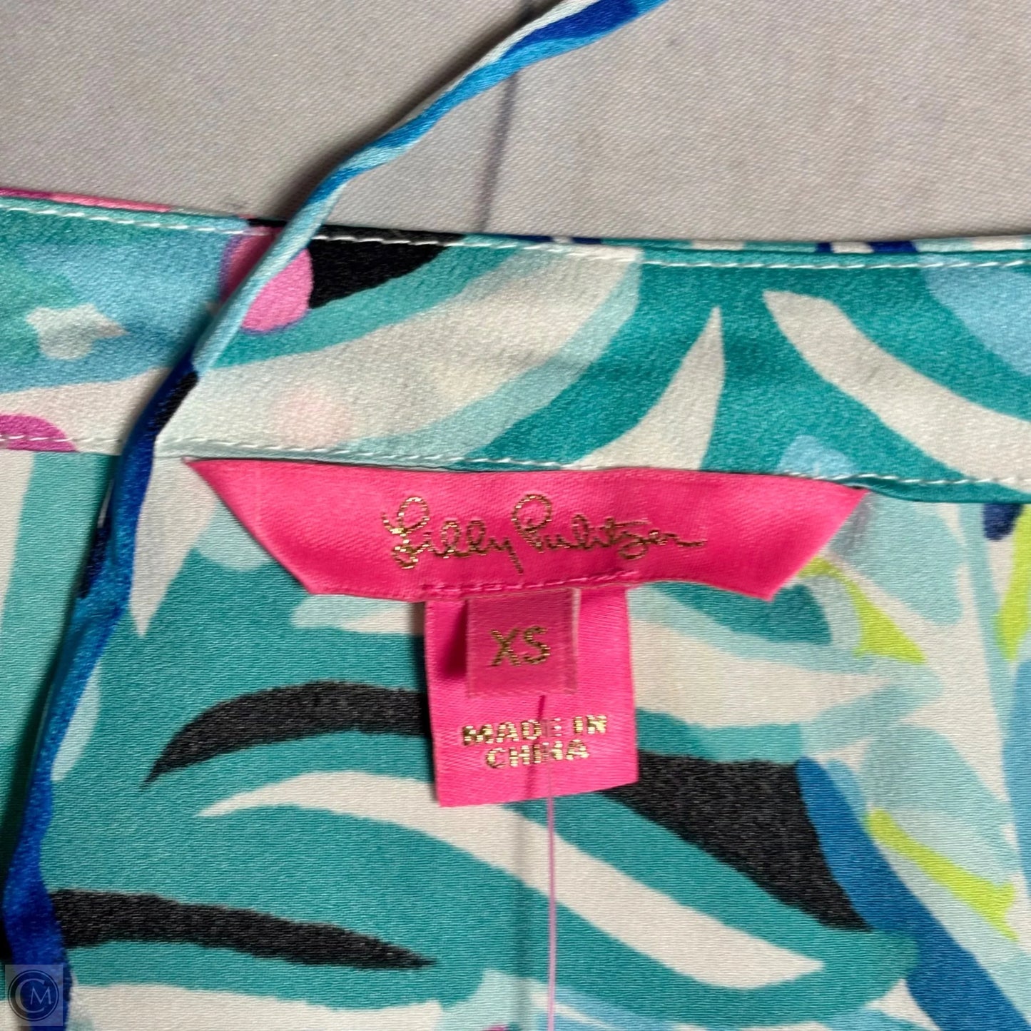 Top Sleeveless Designer By Lilly Pulitzer In Blue, Size: Xs