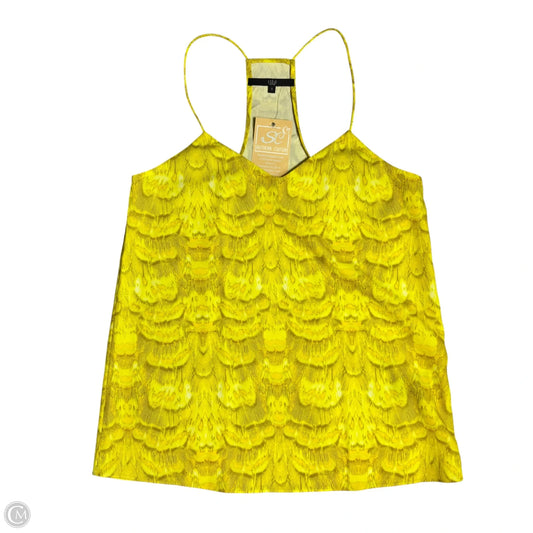 Top Sleeveless By Tibi In Yellow, Size: Xs