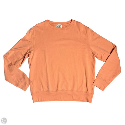 Sweatshirt Crewneck By Acne Studios In Coral, Size: Xl