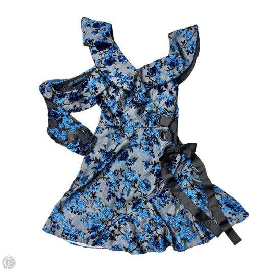 Dress Party Short By Self-Portrait In Floral Print, Size: Xs