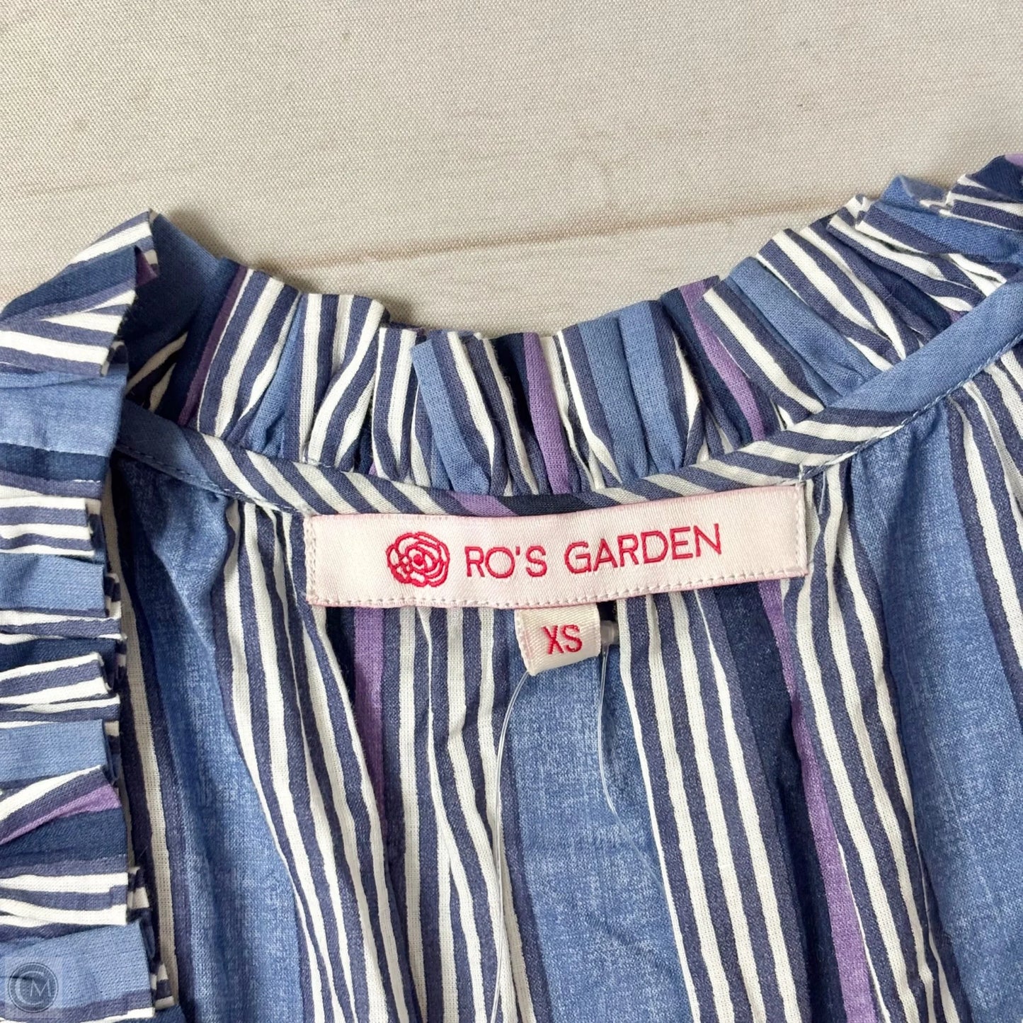Dress Casual Maxi By Ro’s Garden In Striped Pattern, Size: Xs
