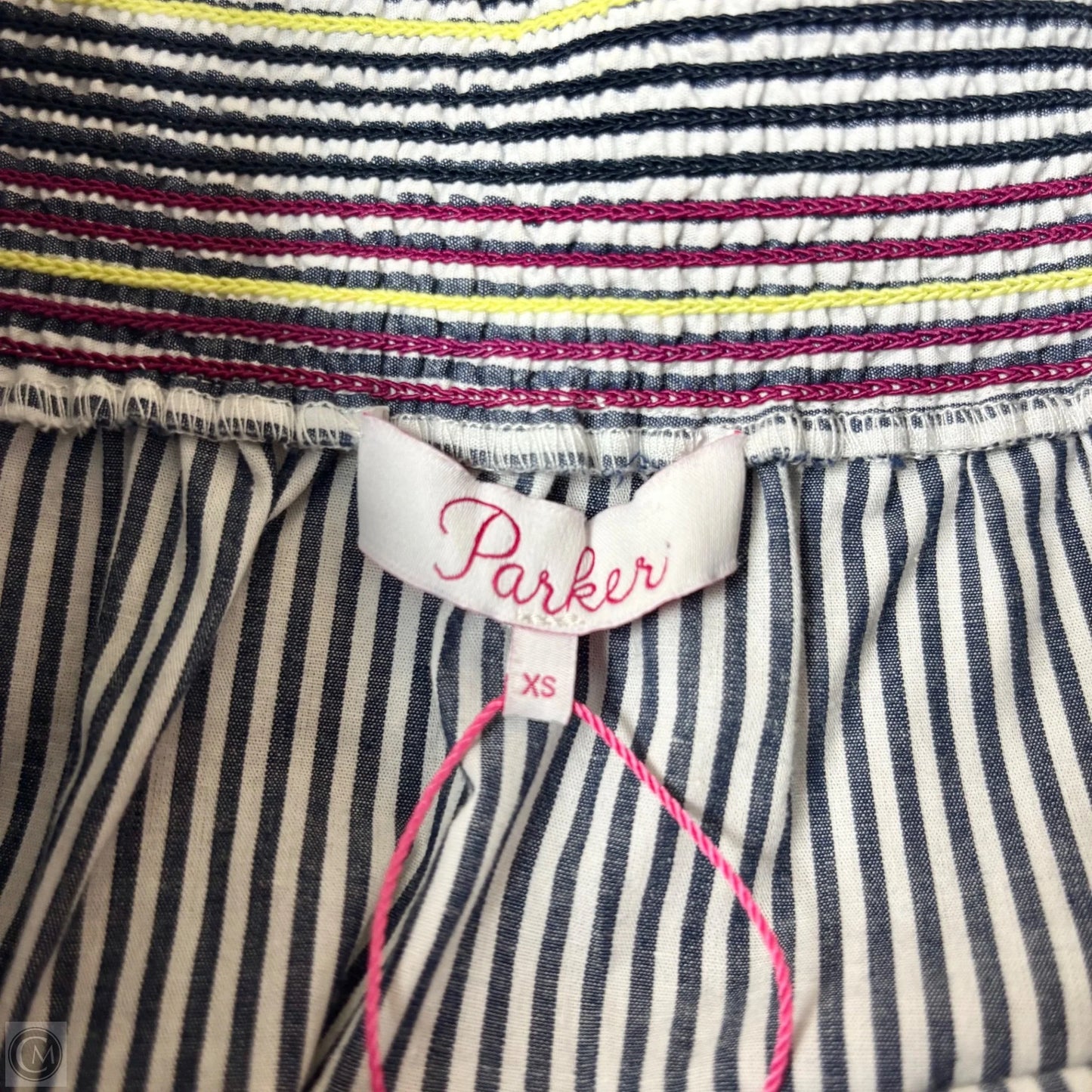 Top Long Sleeve By Parker In Striped Pattern, Size: Xs