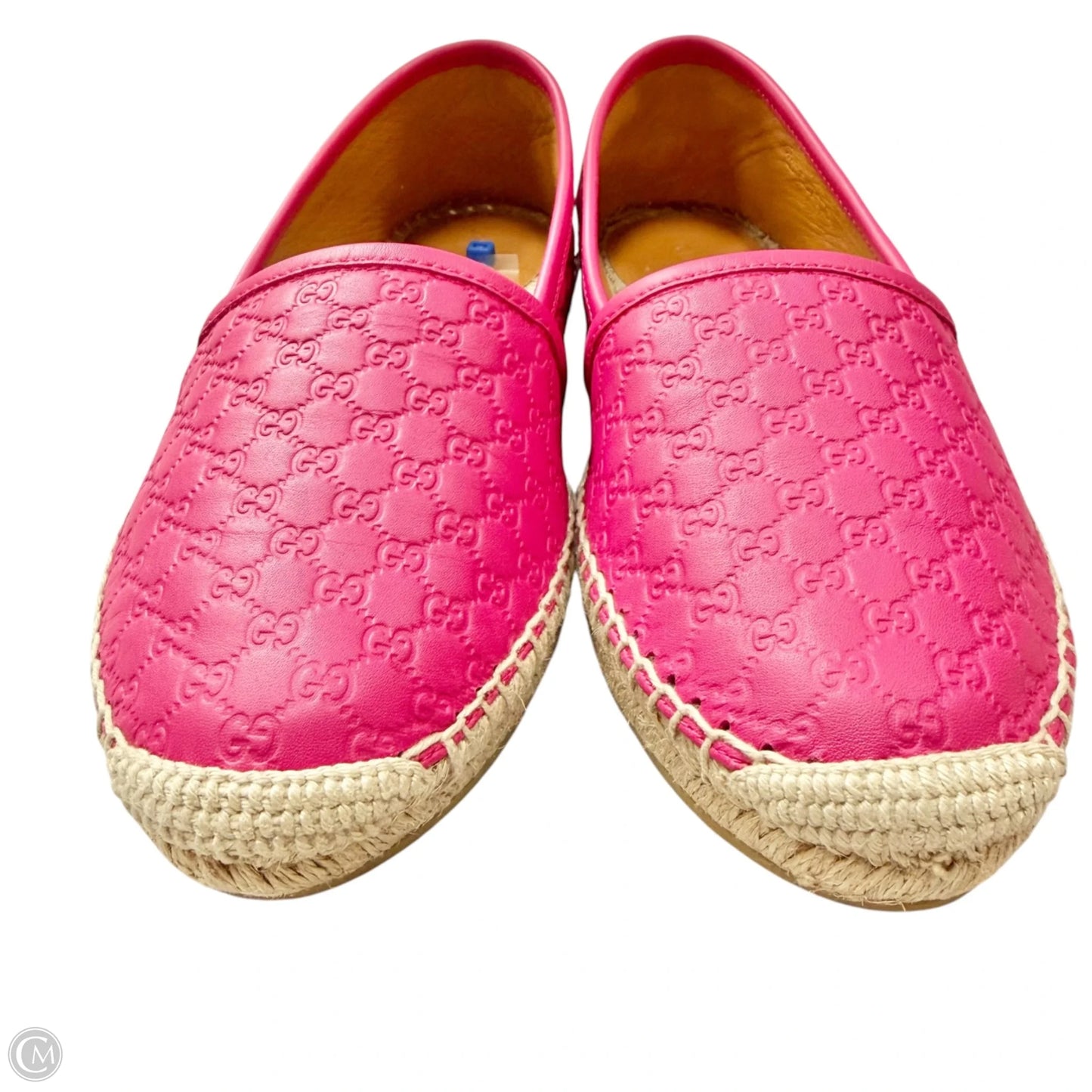 Shoes Luxury Designer By Gucci In Pink, Size: 5.5