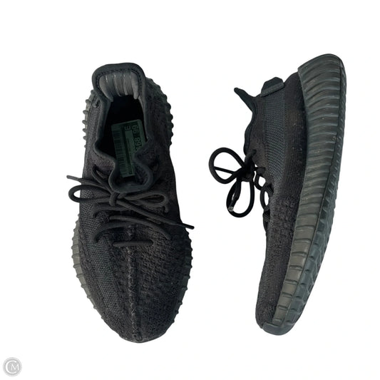 Shoes Luxury Designer By Yeezy In Black, Size: 7.5