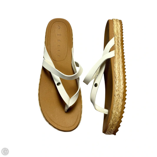 Sandals Flip Flops By Reef In White, Size: 7