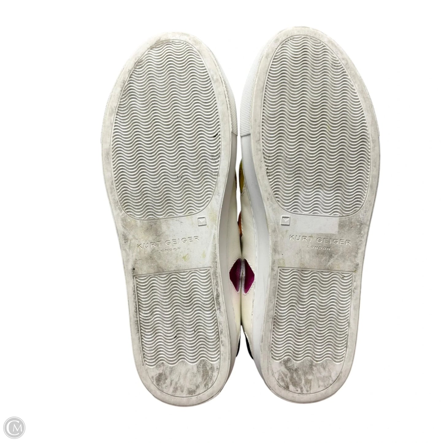 Shoes Sneakers By Kurt Geiger London In White, Size: 9
