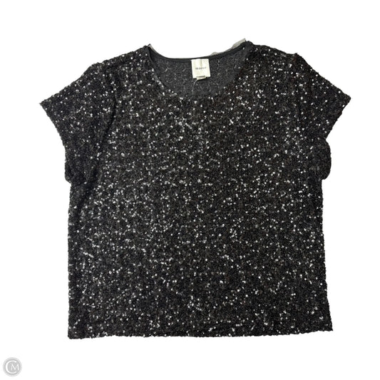 Top Short Sleeve By Maeve In Black, Size: Xl