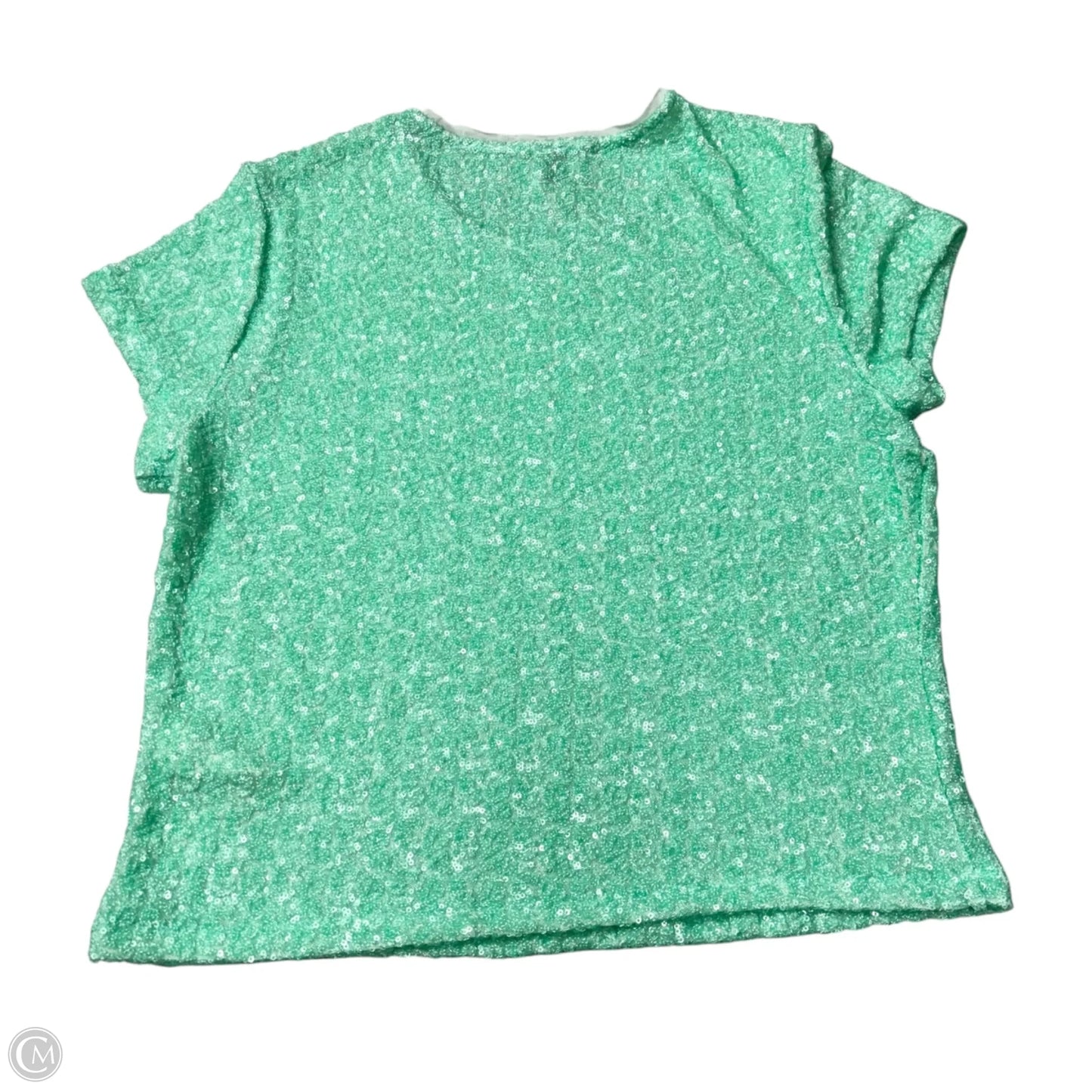 Top Short Sleeve By Maeve In Green, Size: Xl