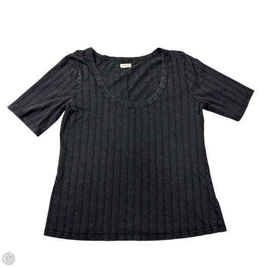 Top Short Sleeve By Pilcro In Black, Size: Xl
