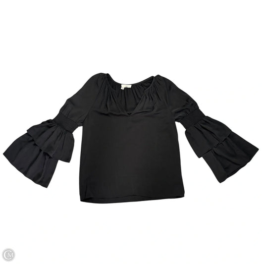 Top Long Sleeve By Ramy Brook In Black, Size: Xs