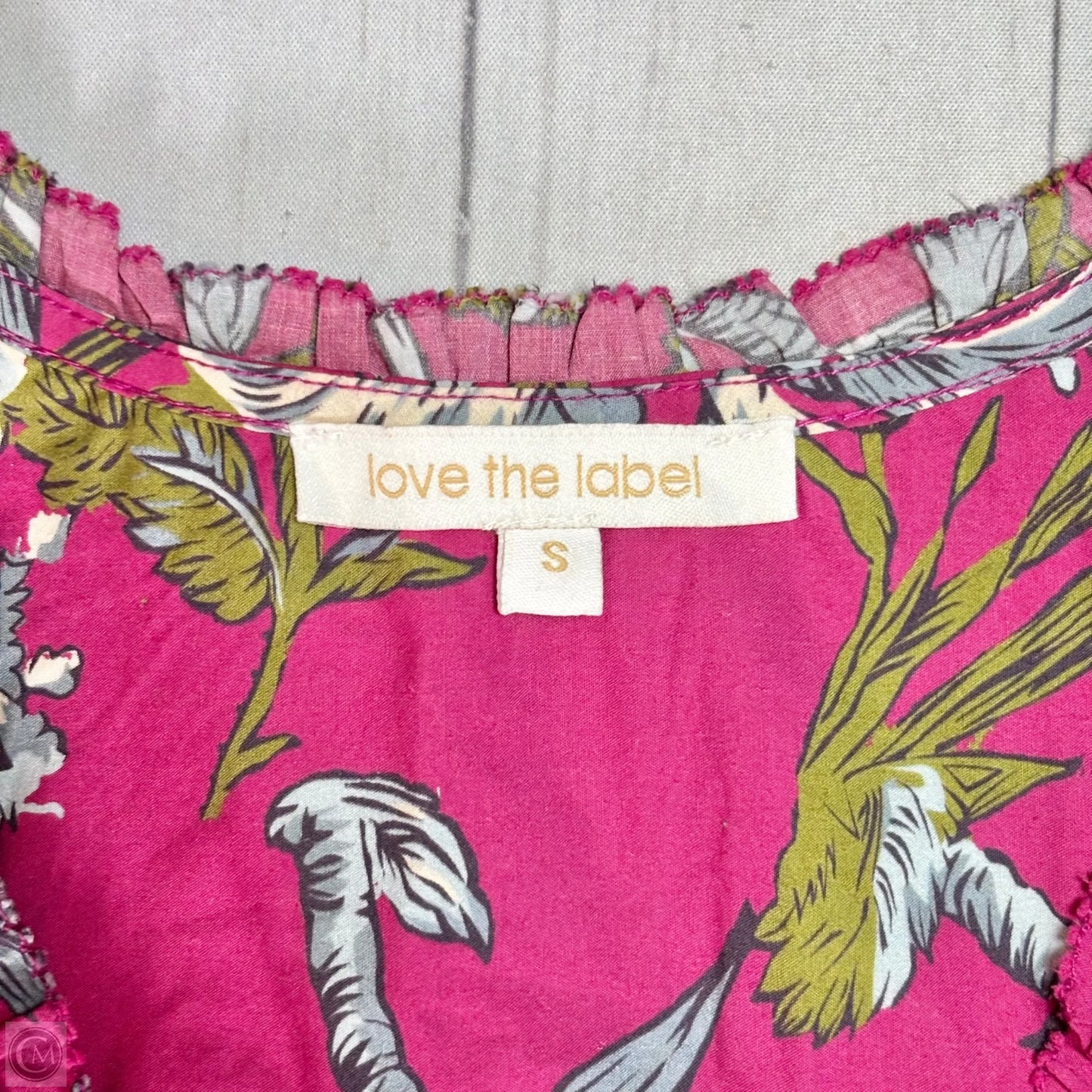 Dress Casual Short By Love the Label In Floral Print, Size: S