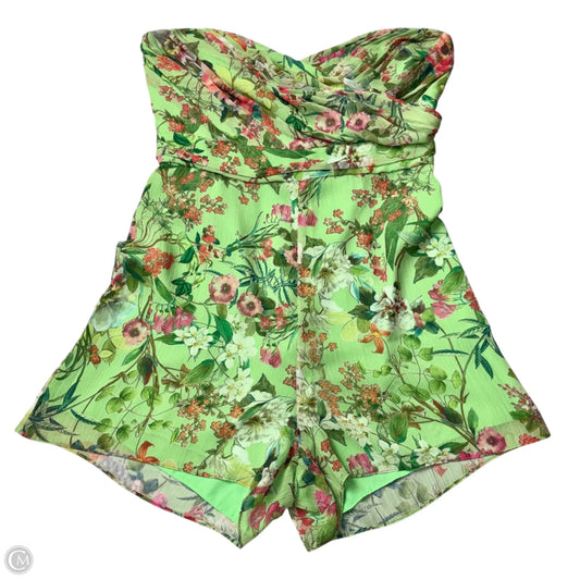 Romper By Jay Godfrey In Floral Print, Size: M