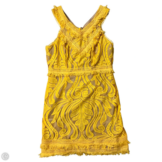 Dress Party Short By Ryse The Label In Yellow, Size: M