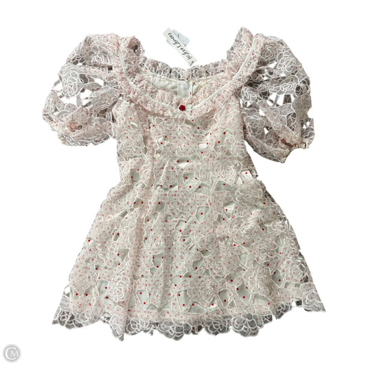 Dress Party Short By For Love & Lemons In Polkadot Pattern, Size: Xs