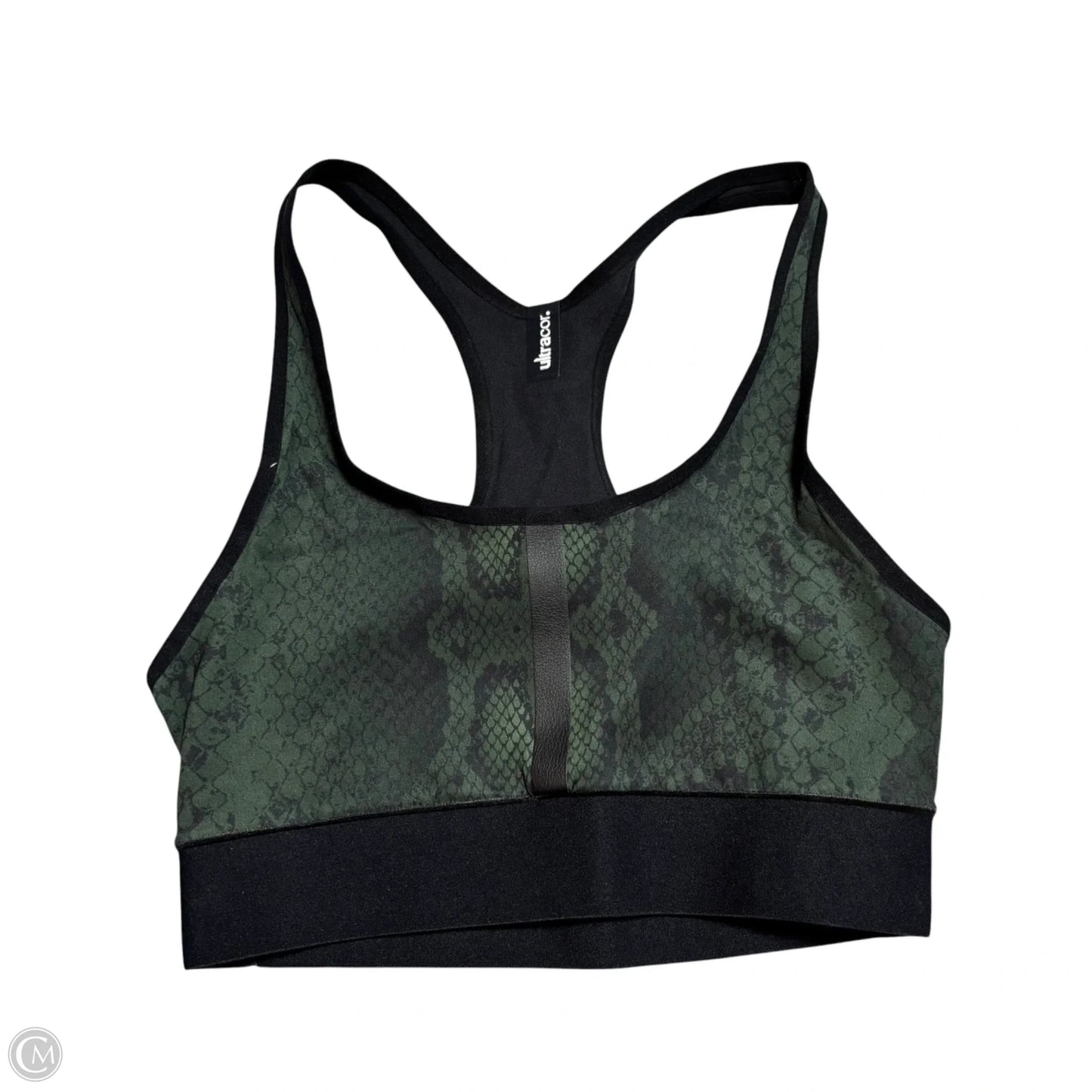 Athletic Bra By Ultracor In Snakeskin Print, Size: S