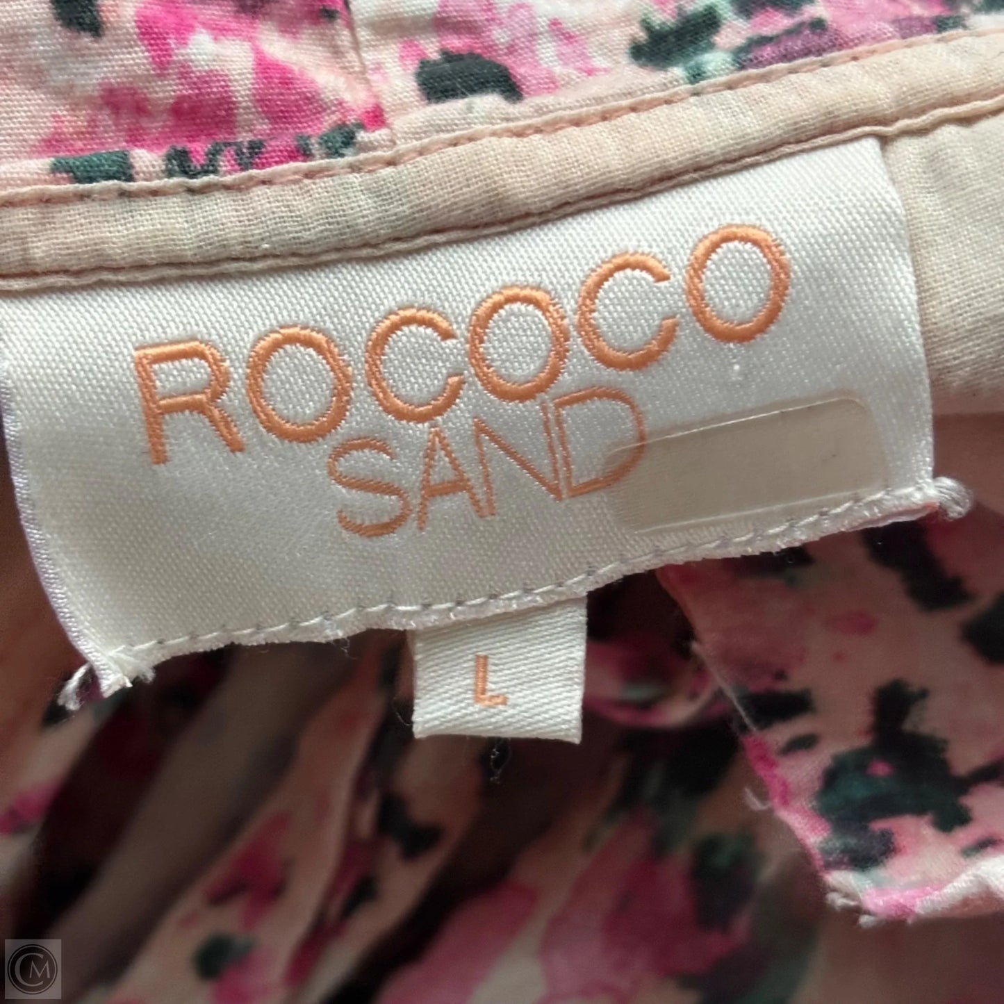Dress Casual Short By Rococo Sand In Pink, Size: L