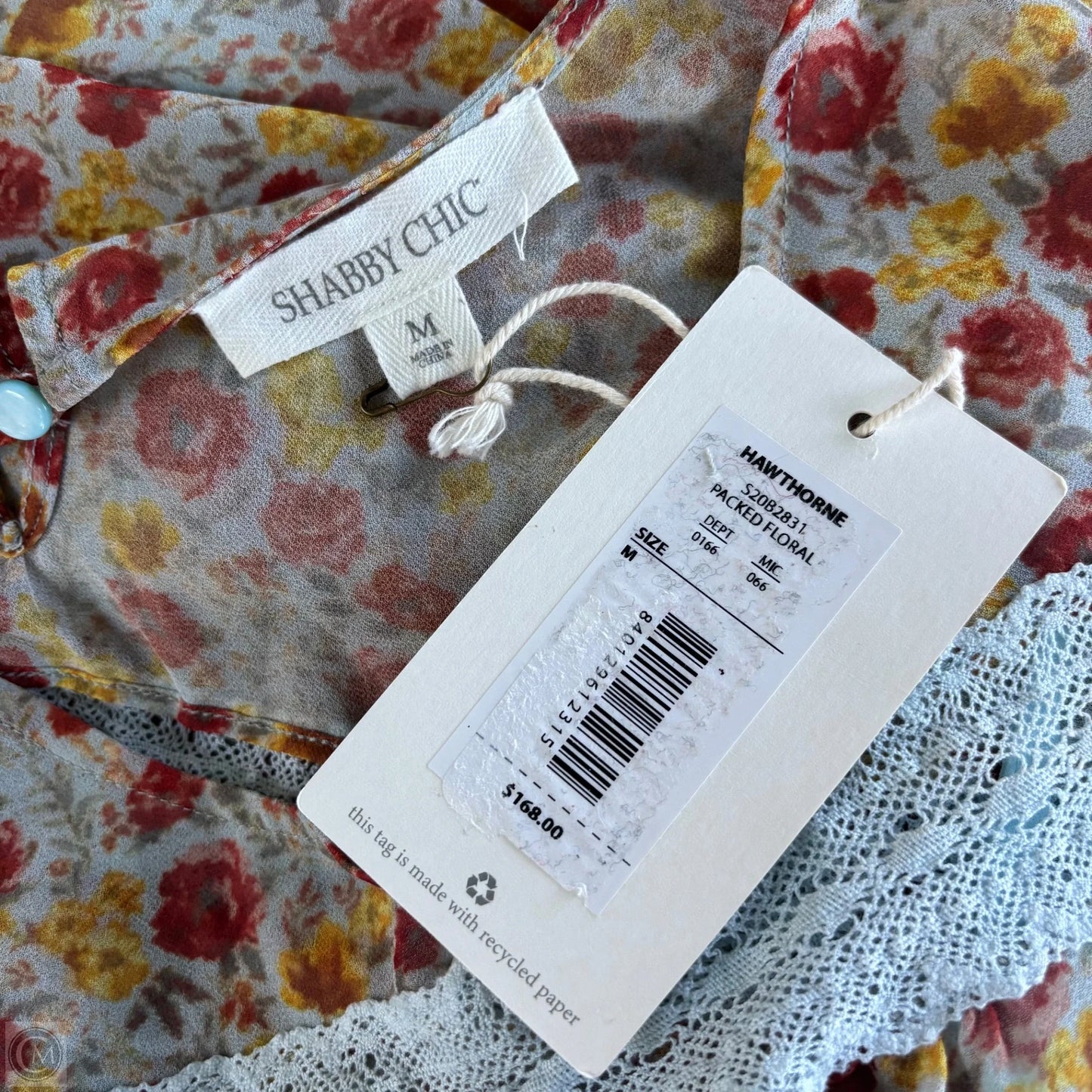 Dress Casual Maxi By Shabby Chic In Floral Print, Size: M