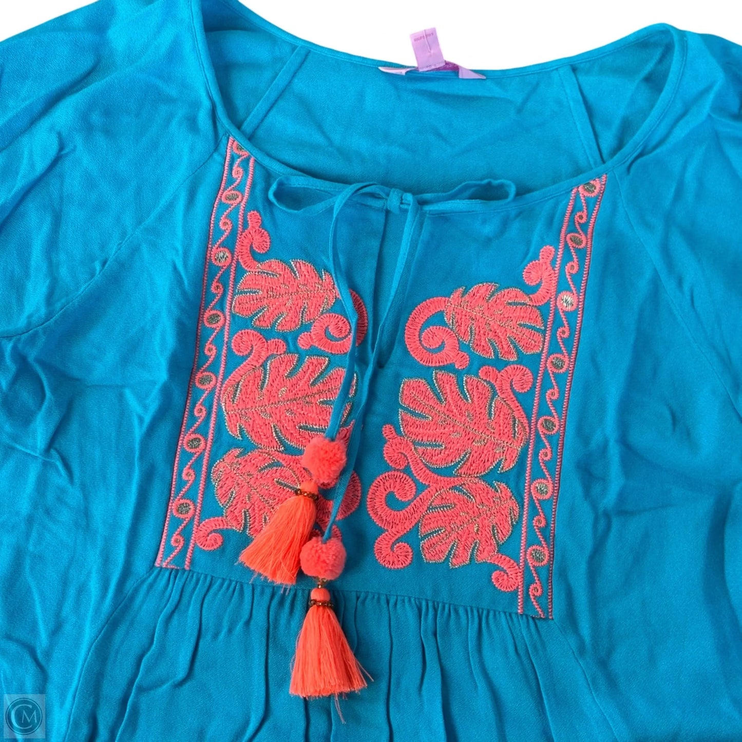 Dress Designer By Lilly Pulitzer In Blue & Pink, Size: S