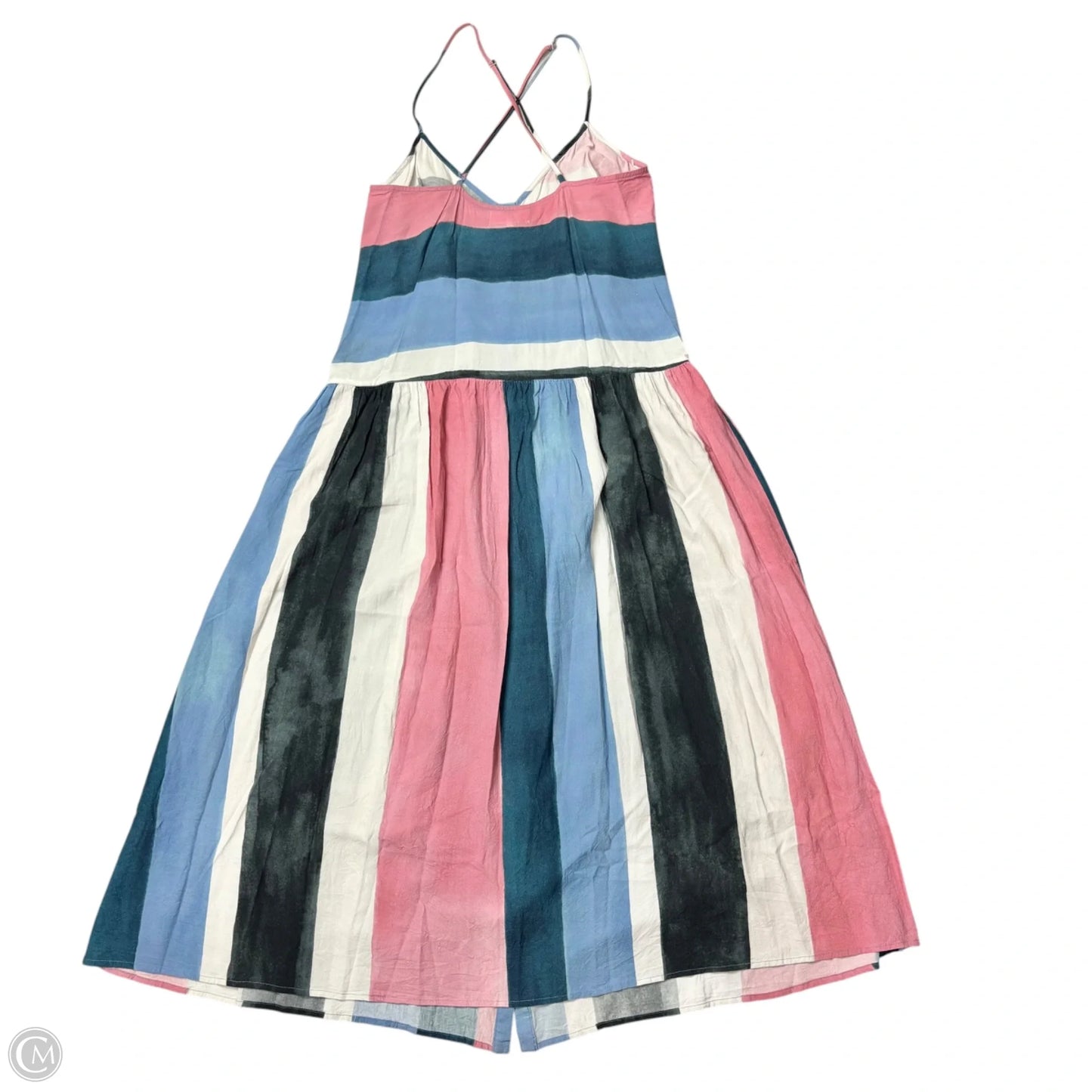 Dress Casual Midi By Mara Hoffman Swim In Striped Pattern, Size: M