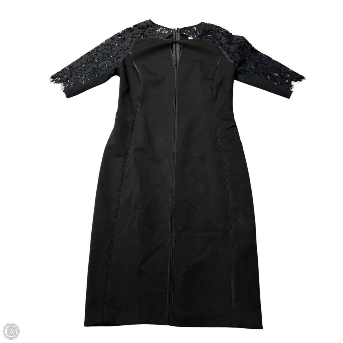 Dress Casual Midi By Rebecca Taylor In Black, Size: Xs