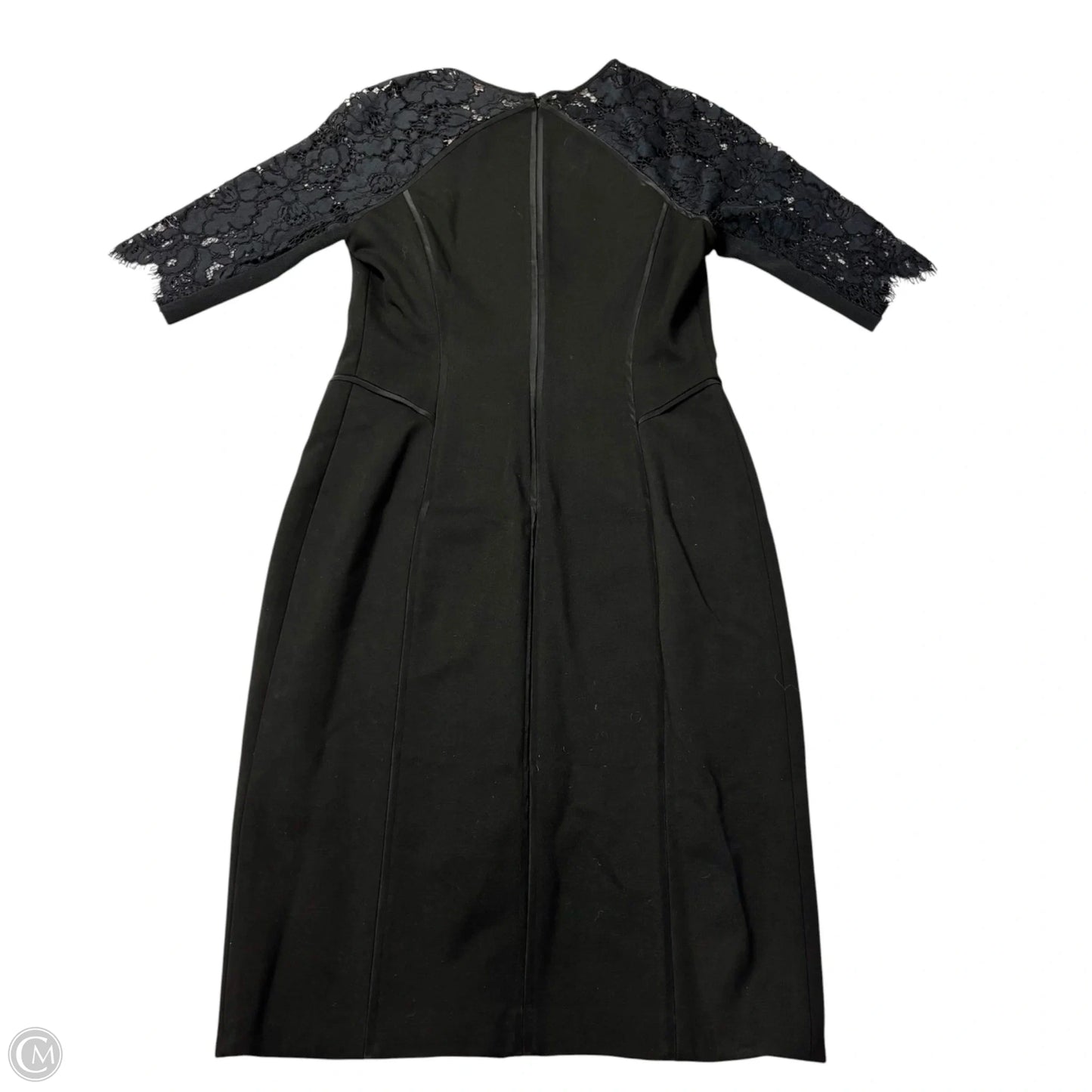 Dress Casual Midi By Rebecca Taylor In Black, Size: Xs