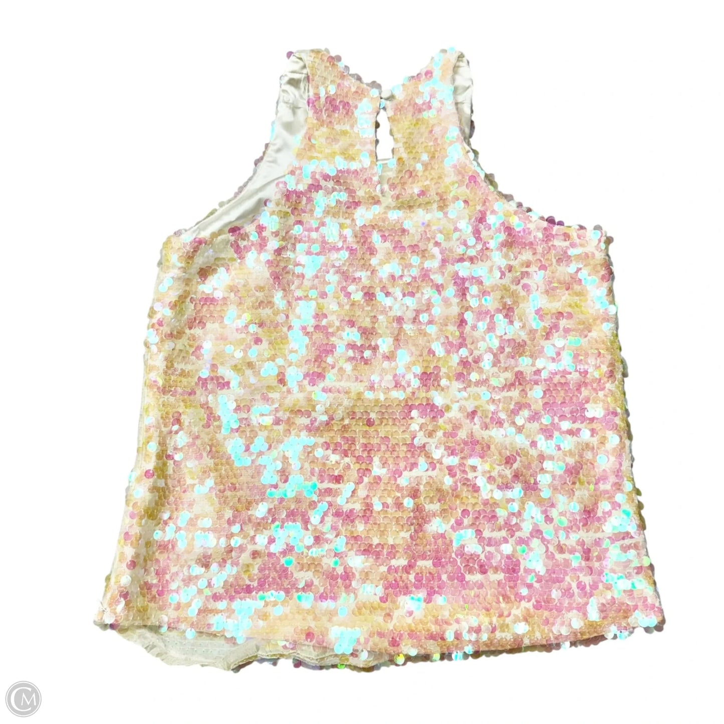 Top Sleeveless Designer By Milly In Cream, Size: Xs
