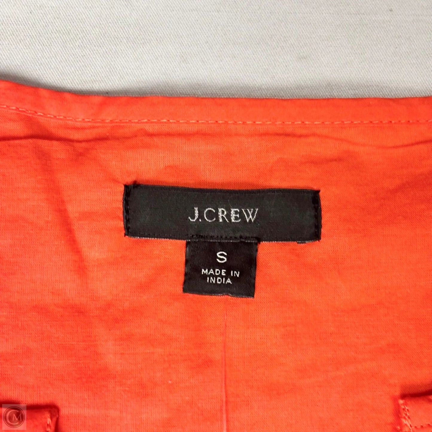 Dress Casual Midi By J. Crew In Orange, Size: S