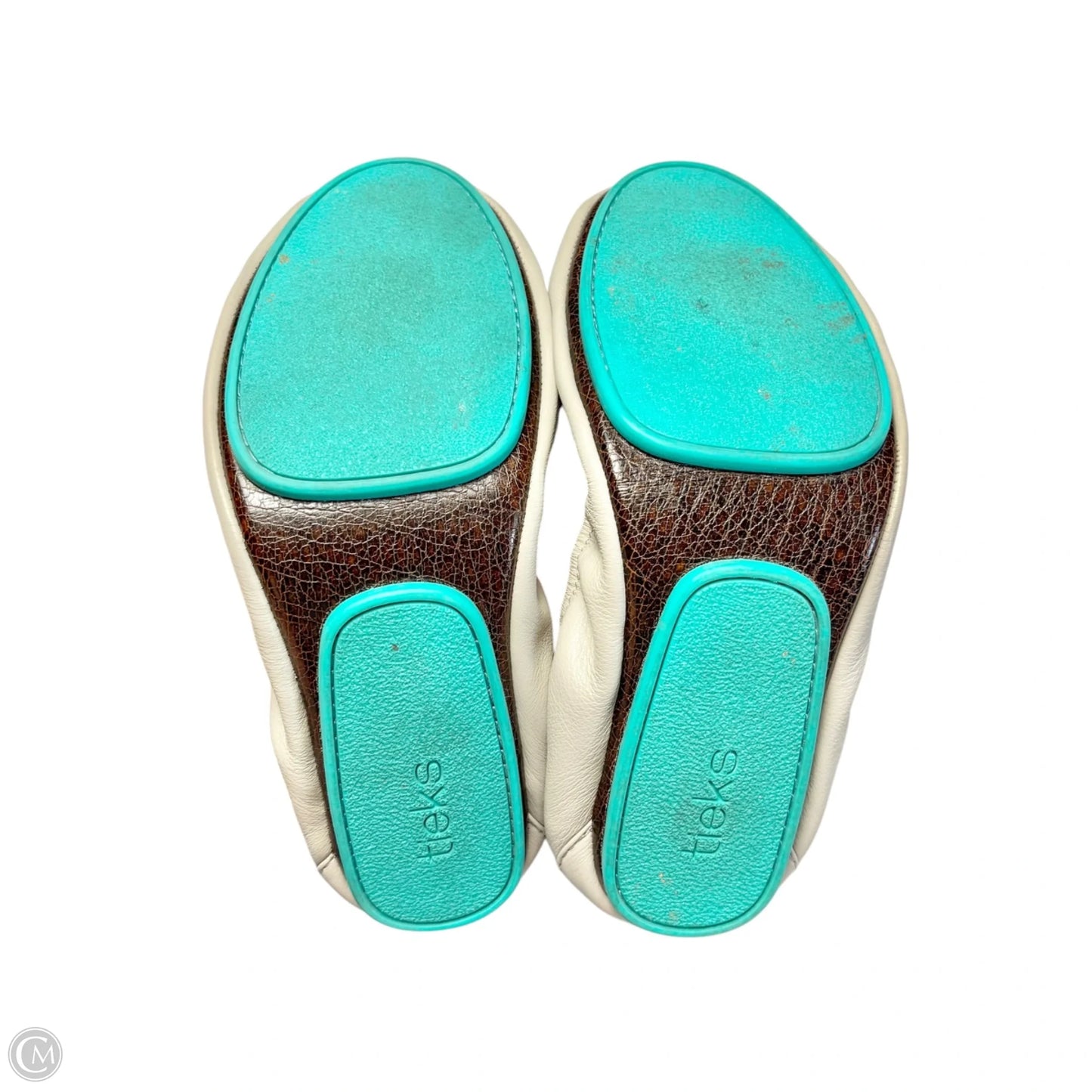 Shoes Flats By Tieks In Grey, Size: 8