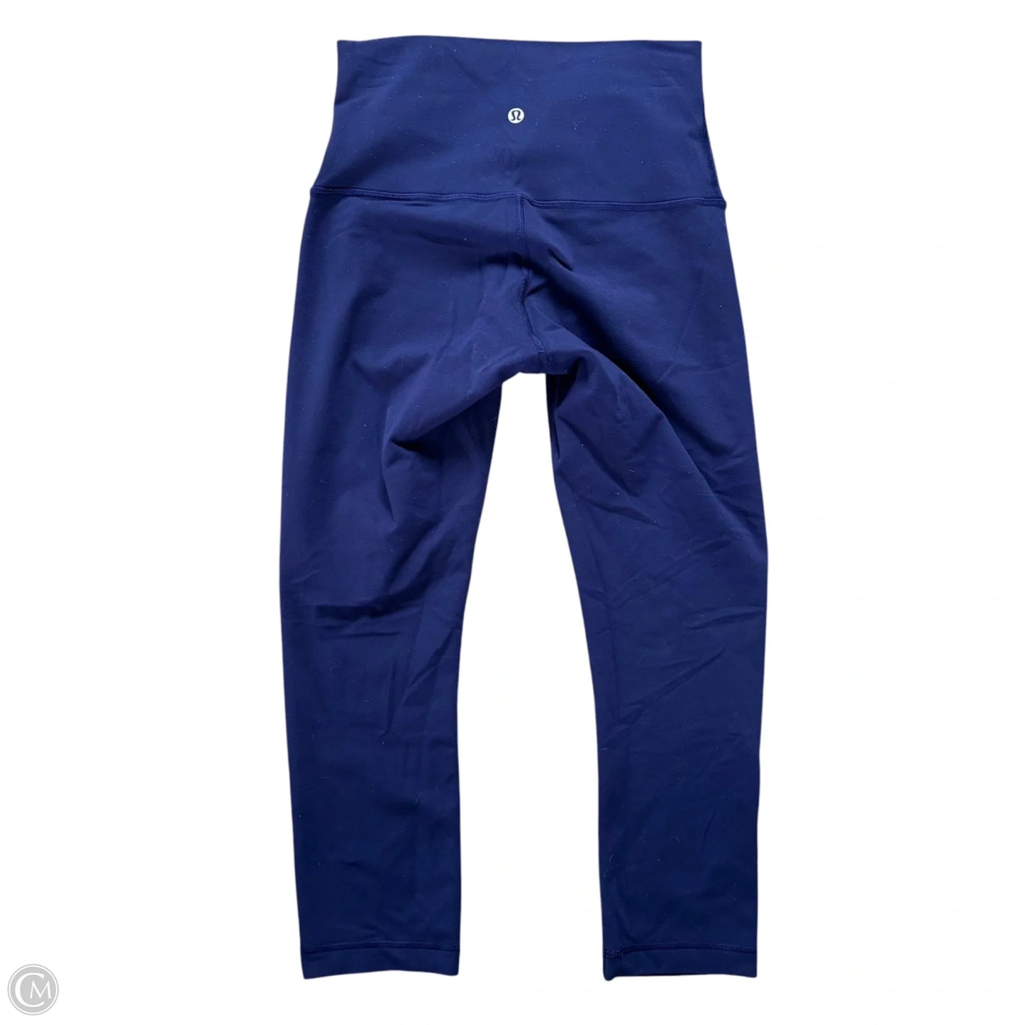 Athletic Leggings Capris By Lululemon In Navy, Size: S