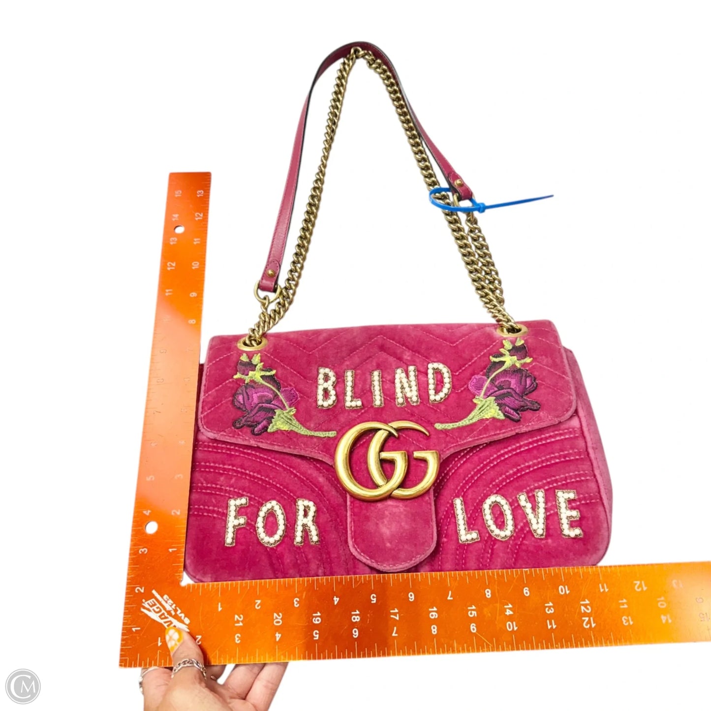 Handbag Luxury Designer By Gucci, Size: Medium