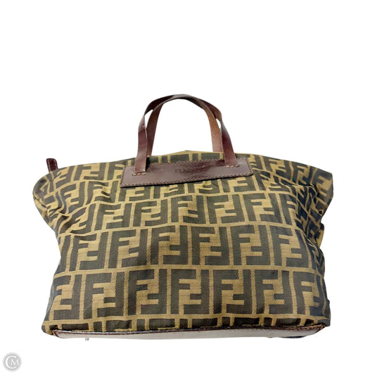 Tote Luxury Designer By Fendi, Size: Small